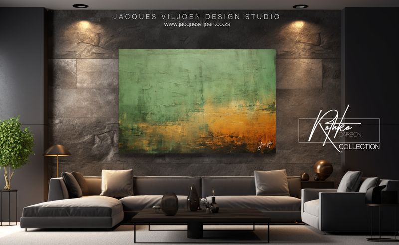 Mark Rothko Inspired Abstract Expressionist Canvas Print - The Rothko Carbon Collection