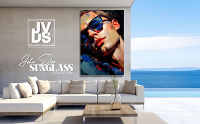 John Doe Sunglass Canvas Collection - A Fashionable abstract canvas design.
