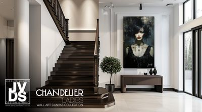 Charisma Chandelier Ladies Canvas Design