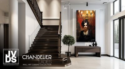 Charisma Chandelier Ladies Canvas Design