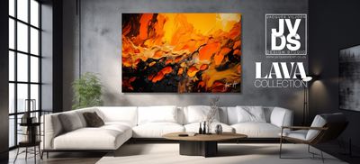 Volcanic Eruption - Lava Canvas Design
