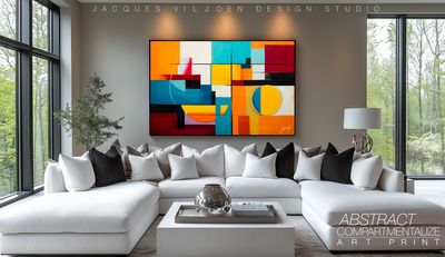 Compartmentalize Abstract Canvas Wall Art Design Compartmentalize Abstract Canvas Wall Art Design