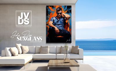 John Doe Sunglass Canvas Collection - A Fashionable abstract canvas design.
