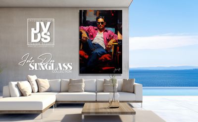 John Doe Sunglass Canvas Collection - A Fashionable abstract canvas design.