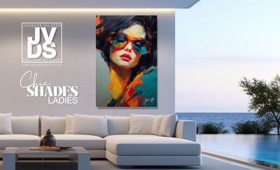 Chic Shades Ladies Sunglass Fashion Canvas Design