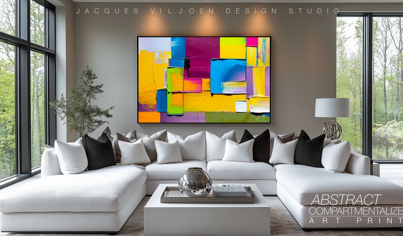 Compartmentalize Abstract Canvas Wall Art Design Compartmentalize Abstract Canvas Wall Art Design