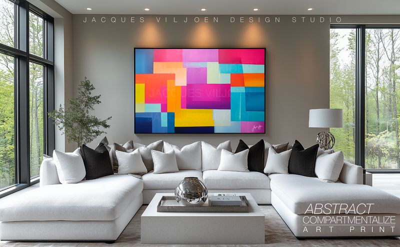 Compartmentalize Abstract Canvas Wall Art Design Compartmentalize Abstract Canvas Wall Art Design