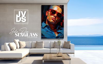 John Doe Sunglass Canvas Collection - A Fashionable abstract canvas design.
