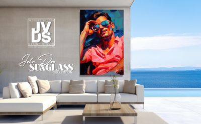 John Doe Sunglass Canvas Collection - A Fashionable abstract canvas design.