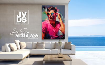 John Doe Sunglass Canvas Collection - A Fashionable abstract canvas design.