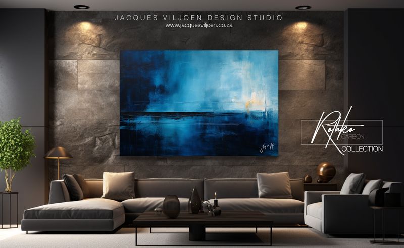 Mark Rothko Inspired Abstract Expressionist Canvas Print - The Rothko Carbon Collection