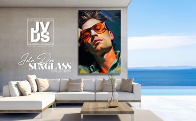 John Doe Sunglass Canvas Collection - A Fashionable abstract canvas design.