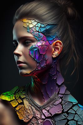 Dye Disguise Woman