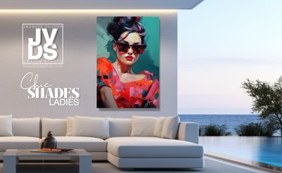 Chic Shades Ladies Sunglass Fashion Canvas Design