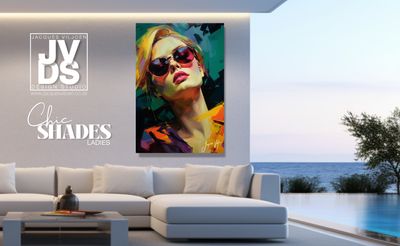 Chic Shades Ladies Sunglass Fashion Canvas Design