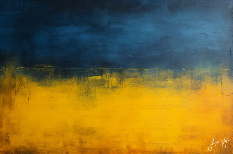 Mark Rothko Inspired Abstract Expressionist Canvas Print - The Rothko Carbon Collection