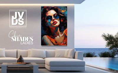 Chic Shades Ladies Sunglass Fashion Canvas Design