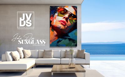 John Doe Sunglass Canvas Collection - A Fashionable abstract canvas design.