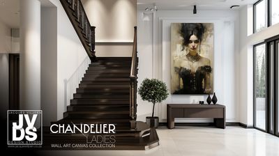Charisma Chandelier Ladies Canvas Design