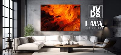 Volcanic Eruption - Lava Canvas Design