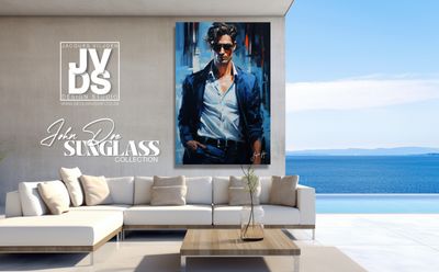 John Doe Sunglass Canvas Collection - A Fashionable abstract canvas design.