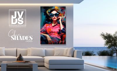 Chic Shades Ladies Sunglass Fashion Canvas Design