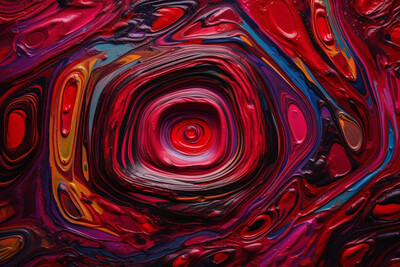 ABSTRACT NEVERENDING CYCLES