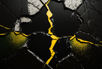 ABSTRACT THE YELLOW LINE