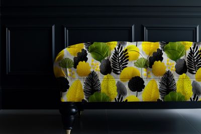 La Salva Tropical Leaf Fabric