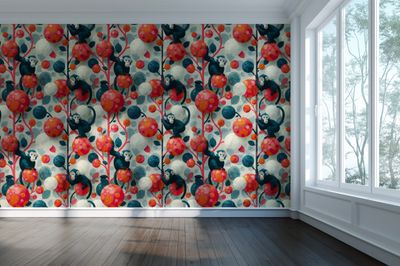Monkey Orchard Wallpaper Wallpaper Collection