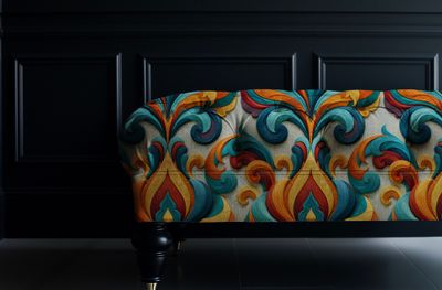 Cathedral Glass Art Nouveau Fabric | Le Verre de la Cathédrale
