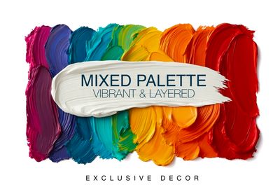 Mixed Palette Canvas Art Prints