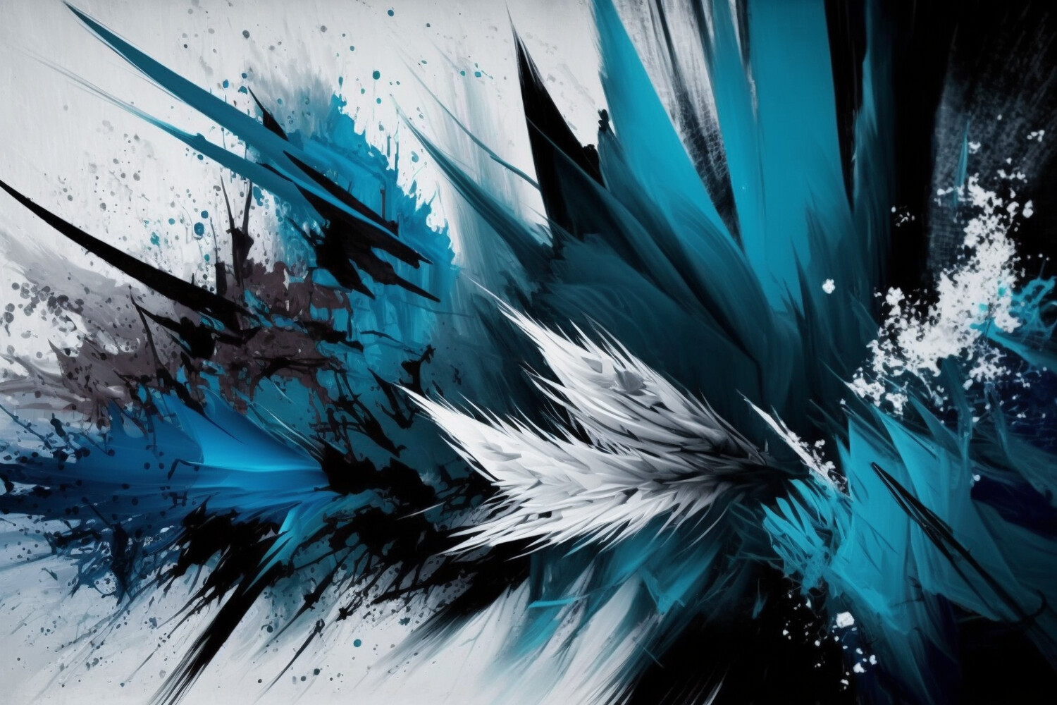 Feathered Abstract