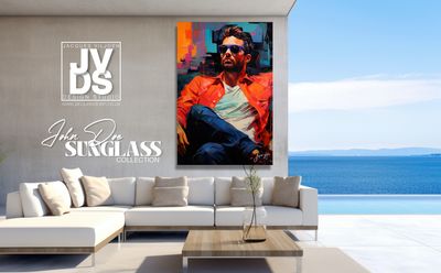 John Doe Sunglass Canvas Collection - A Fashionable abstract canvas design.