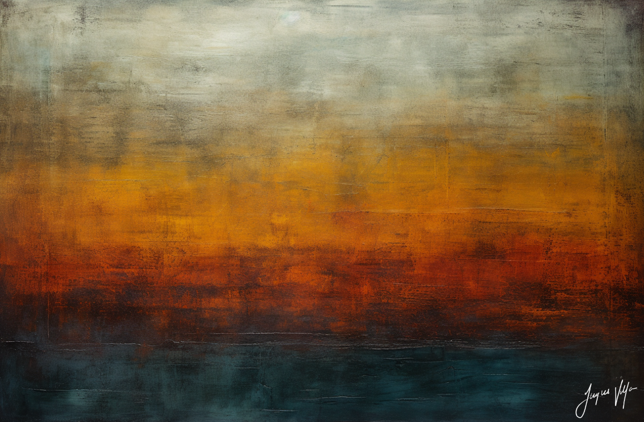 Mark Rothko Inspired Abstract Expressionist Canvas Print - The Rothko Carbon Collection