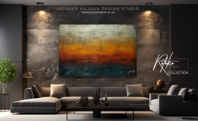 Mark Rothko Inspired Abstract Expressionist Canvas Print - The Rothko Carbon Collection