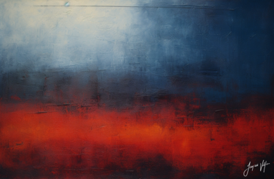 Mark Rothko Inspired Abstract Expressionist Canvas Print - The Rothko Carbon Collection