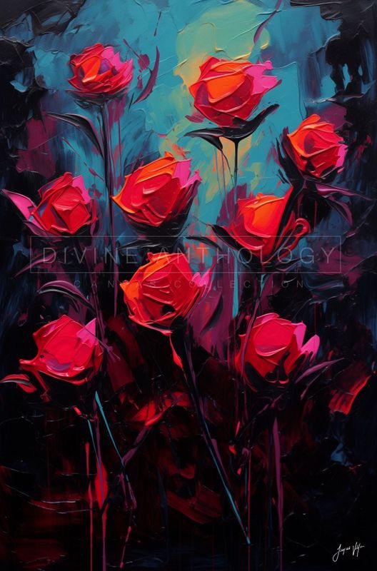 Abstract Flowers - Divine Anthology