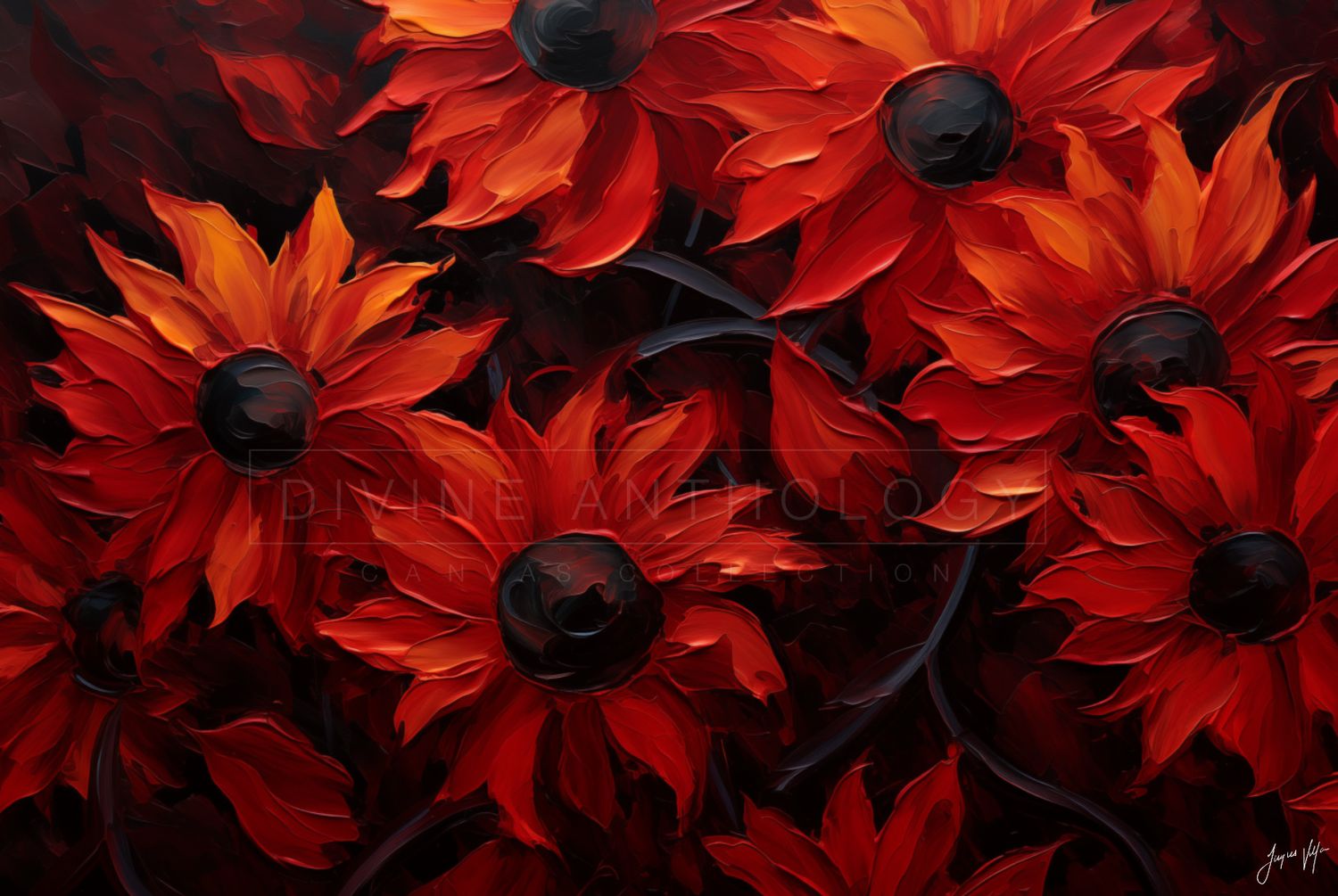 Abstract Flowers - Divine Anthology