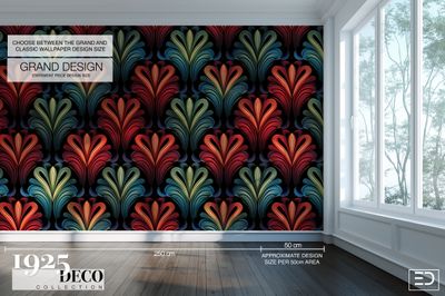 The Trocadéro, 1925 Deco, Art Deco Wallpaper Design