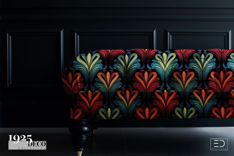 The Trocadéro, 1925 Deco, Art Deco Fabric Design