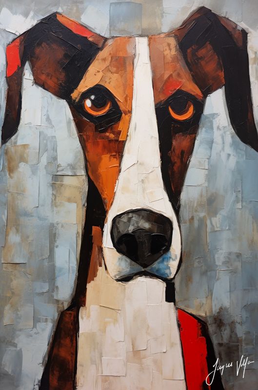 Rambo, The Dog Who Answered to No One | Original Art Print