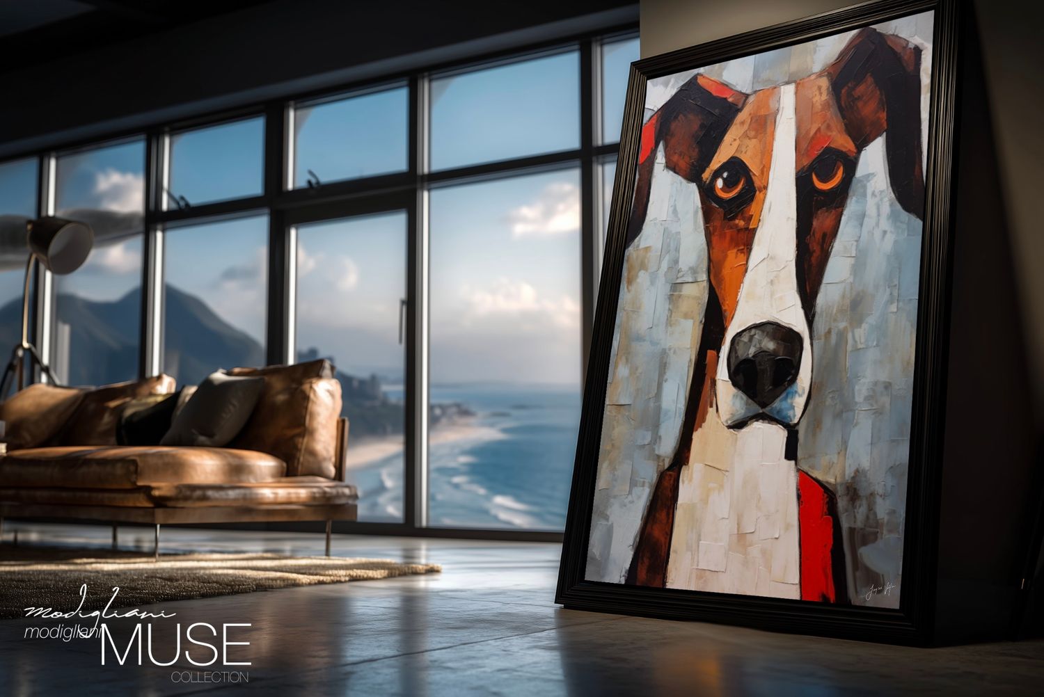 Rambo, The Dog Who Answered to No One | Original Art Print