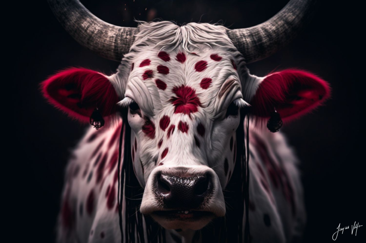 The Urban Nguni Original Canvas Print