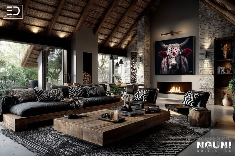 The Urban Nguni Original Canvas Print