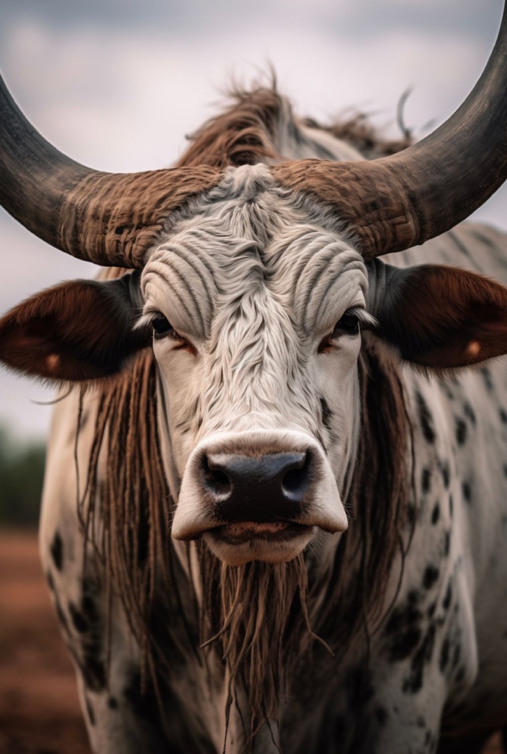 The Wild Nguni Original Canvas Print