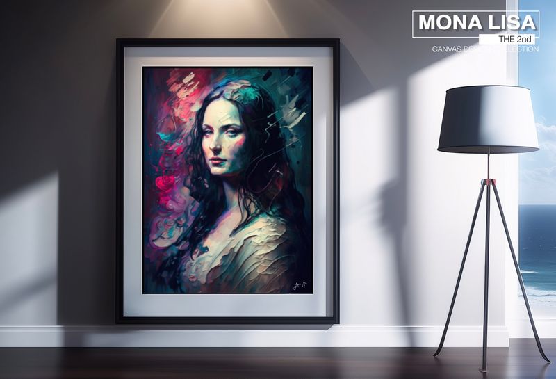 Mona Lisa 2nd, Seraphine Art Canvas Print