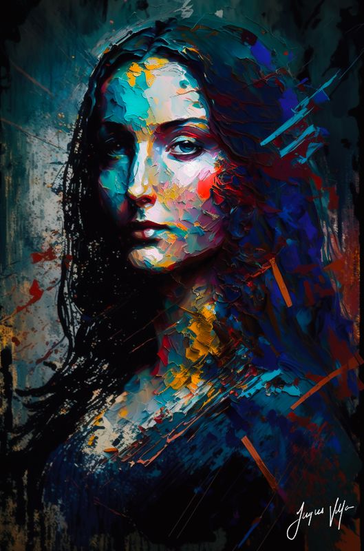 Mona Lisa 2nd, The Radiant Rebirth Art Canvas Print