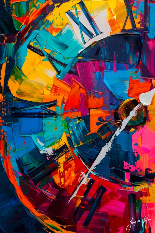 HANDS OF TIME: FACE VALUE Original Art Print