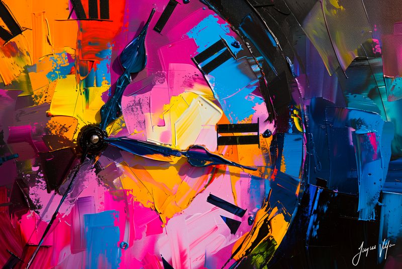 HANDS OF TIME: HALF PAST ORDER Original Art Print
